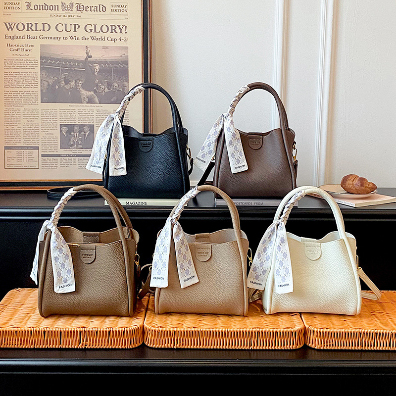 Vintage Fashion Events - Koreaanse vintage bucket bag voor dames,