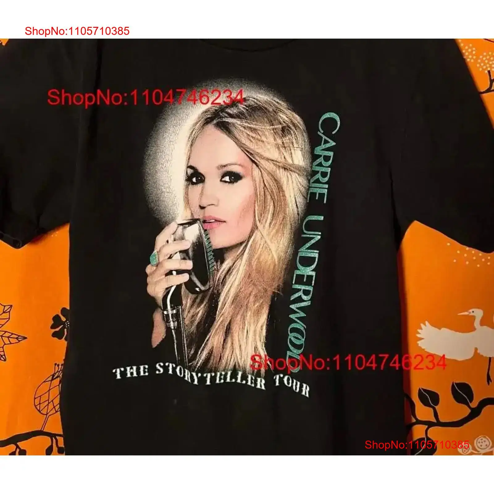 Vintage Fashion Thrift - Carrie Underwood T-shirt Uniek tweedehands country