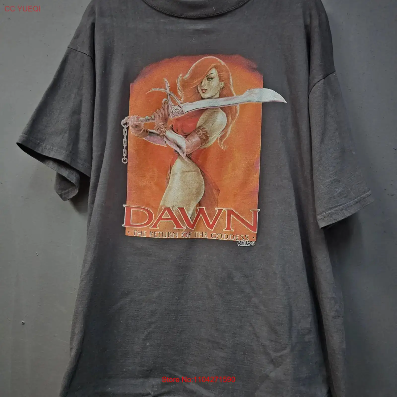 Vintage Fashion Victim - Vintage jaren 1990 Dawn T-shirt maat