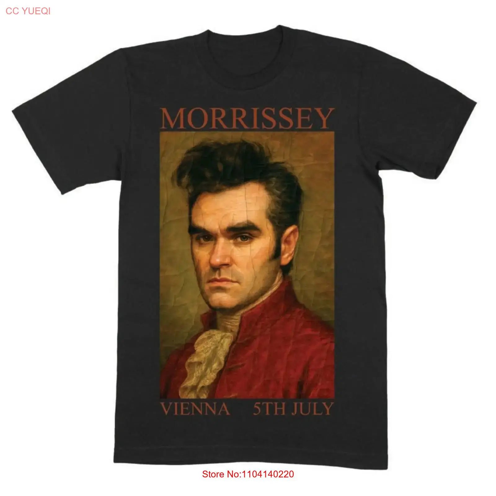 Vintage Fashion Events - Morrissey Wenen 2025 Event T-shirt Katoen