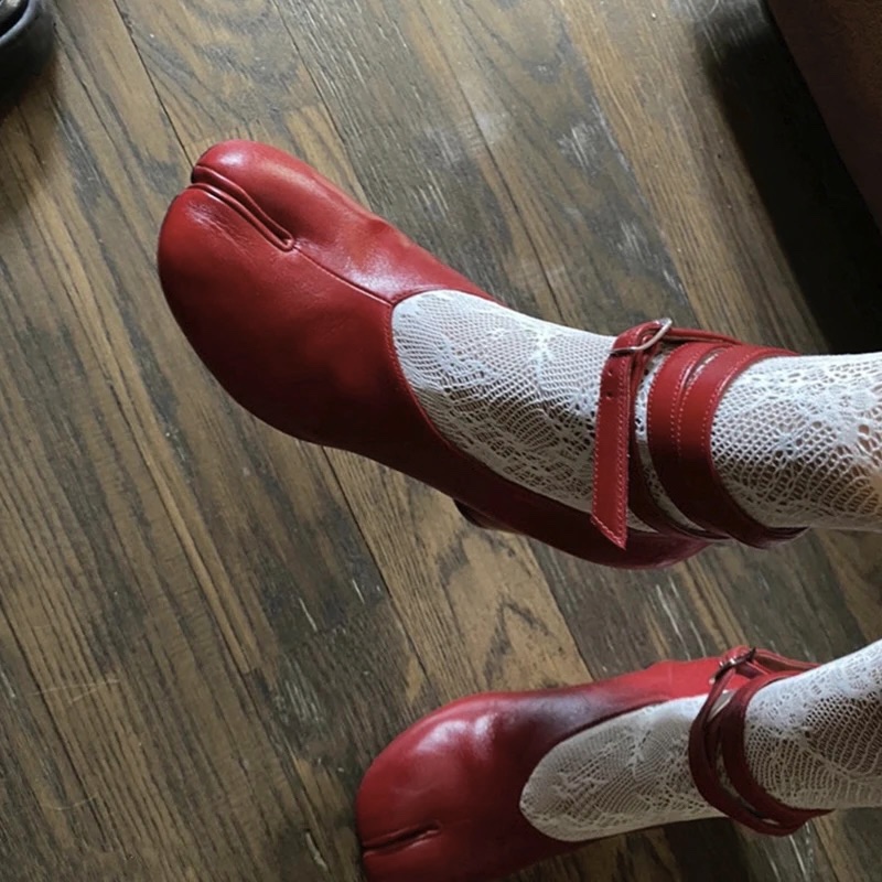 Vintage Fashion Design - 2026 Vintage Lente Mode Split Toe