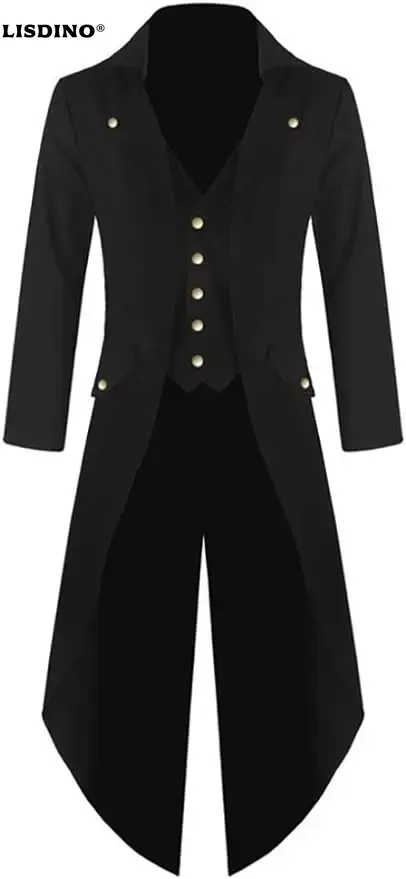 Mens Steampunk gotische jas Vi - Vintage Trench Coat recensie en prijs