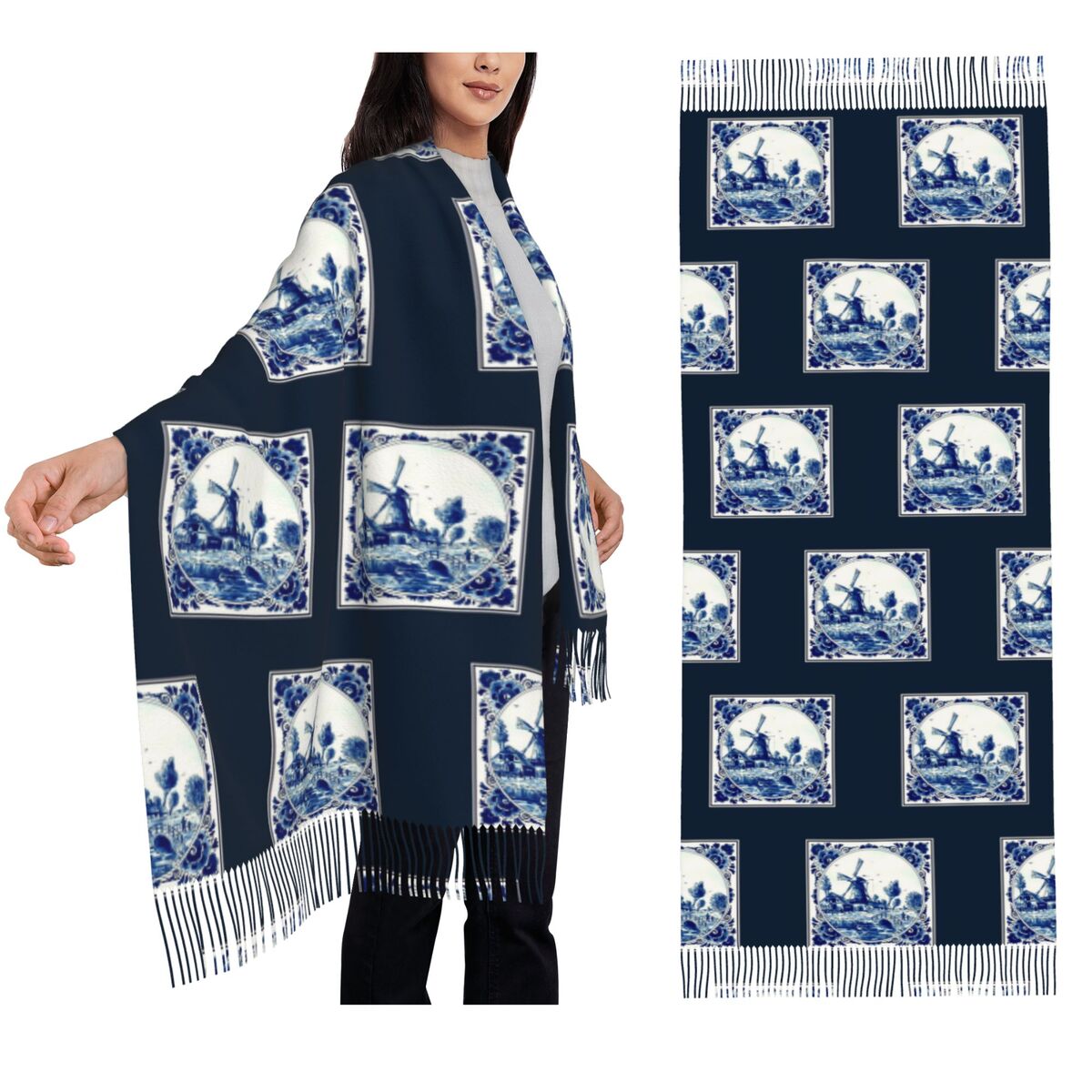 DUTCH BLUE DELFT Vintage Windm - Vintage Fashion Shop recensie en prijs