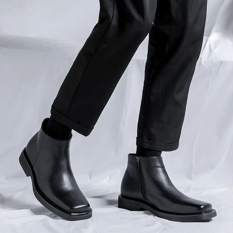 Zwart Nieuwe Mode Mannen Casua - Vintage Fashion Fabrics recensie en prijs