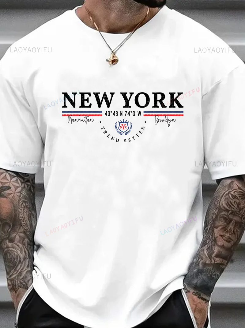 New York Letter Graphic Tee Un - Vintage Fashion York recensie en prijs