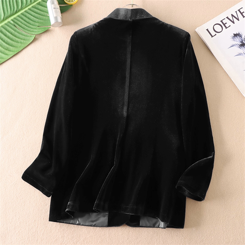 Herfst Winter Big Size Vintage - Velvet Blazer Vintage recensie en prijs