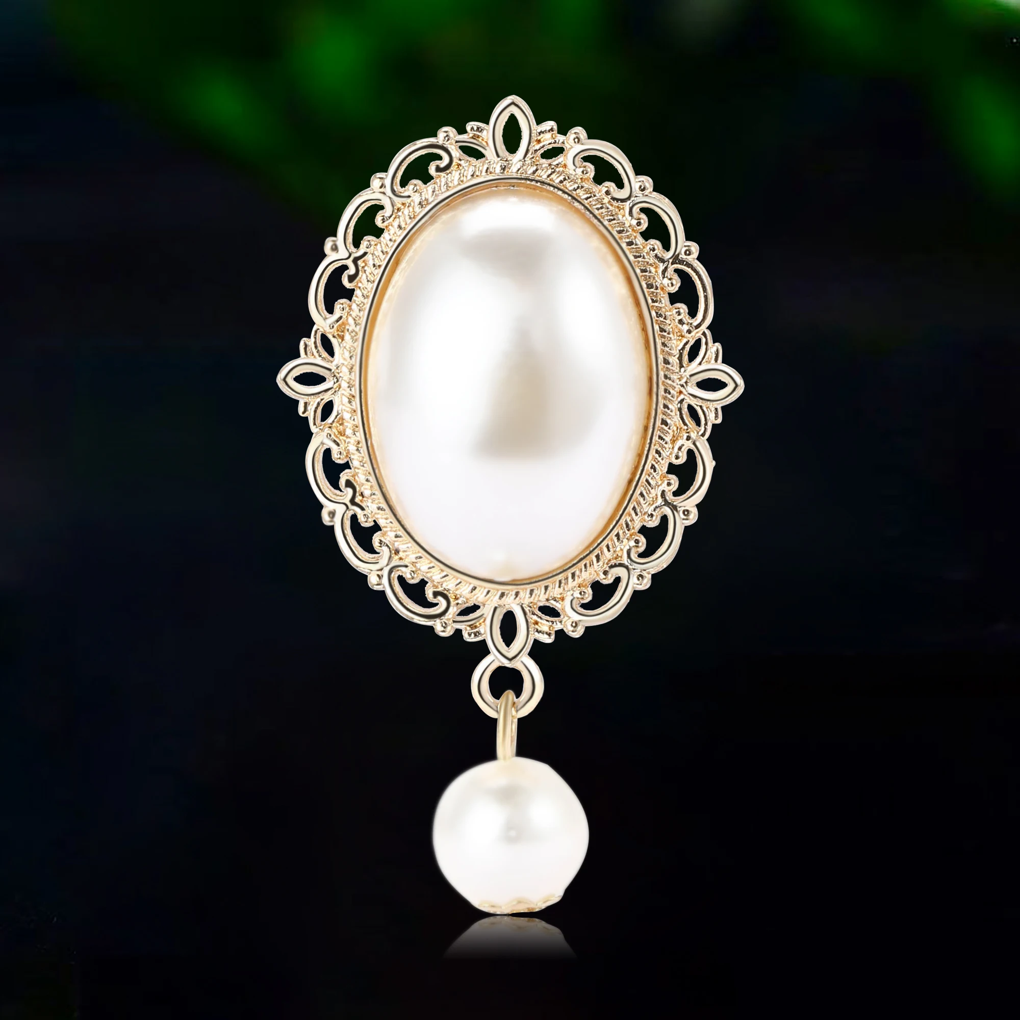 Vintage Parel Ovale Barokke Br - Vintage Fashion Events recensie en prijs