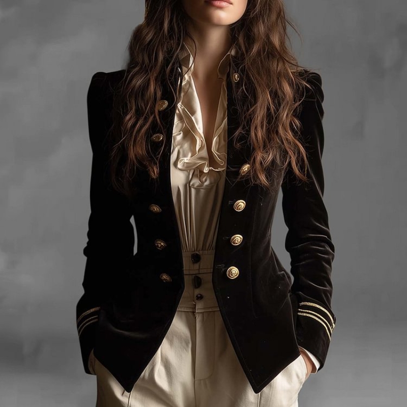 Vintage Slim Fit Fluwelen Jasj - Velvet Blazer Vintage recensie en prijs