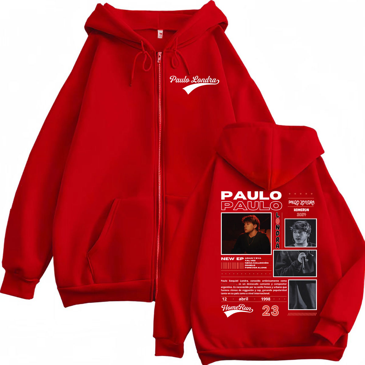 Rapper Paulo Londra Homerun Al - Vintage Fashion Pop Up recensie en prijs
