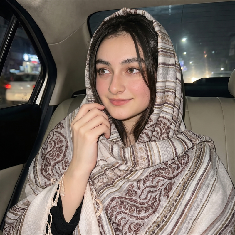 Vintage Paisley Print Hijab Mo - Vintage Fashion Ladies recensie en prijs