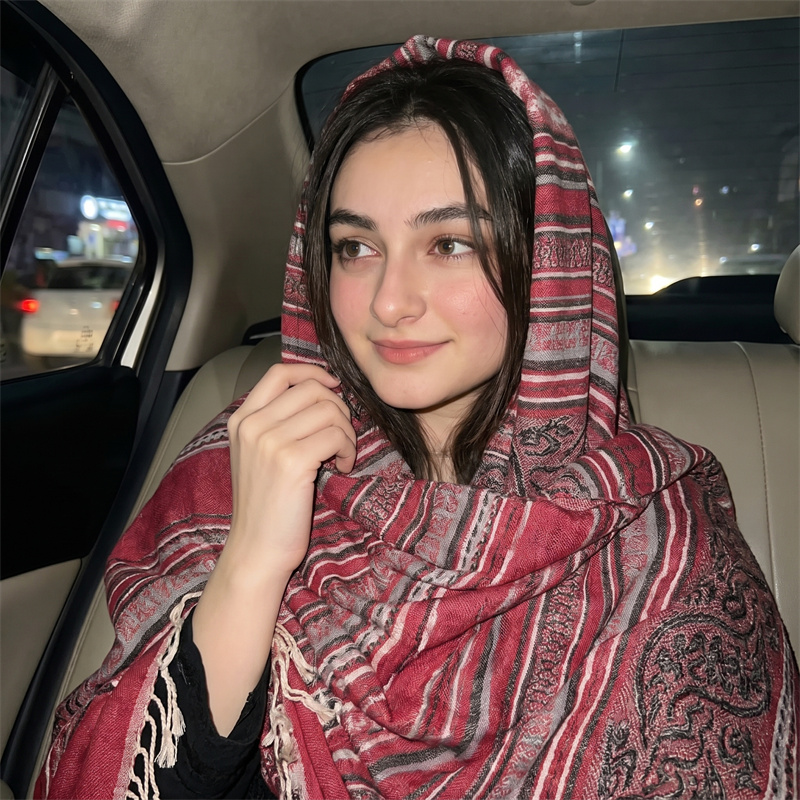 Vintage Paisley Print Hijab Mo - Vintage Fashion Ladies recensie en prijs