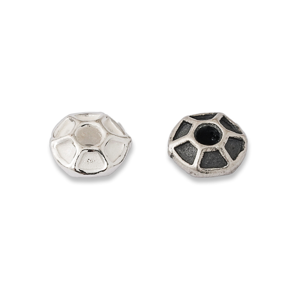 925 zilveren kralen, hexagonal - Vintage Fashion La recensie en prijs