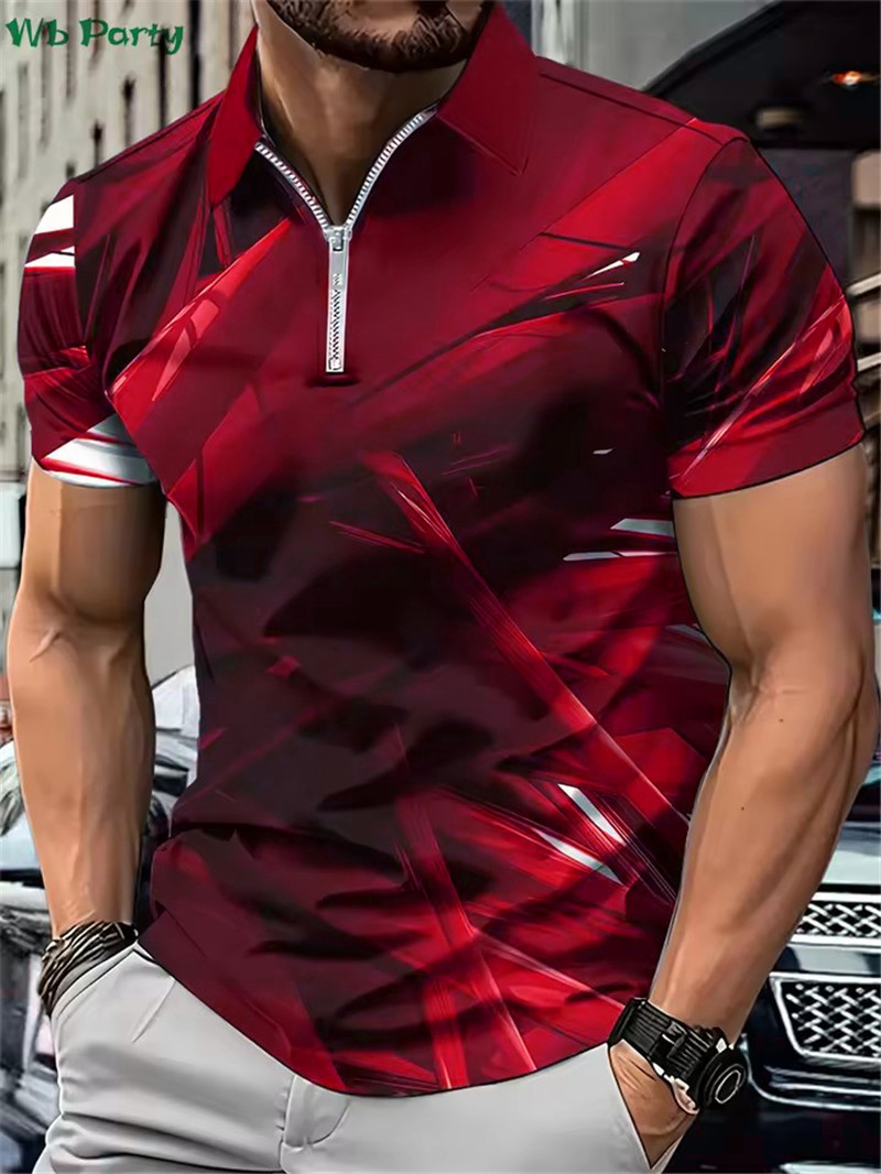 Mode Tie-dye Heren Ritsen Polo - Tie Dye Shirt Vintage recensie en prijs