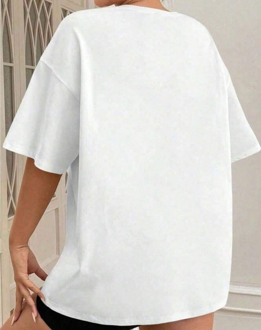 [Graphic Tee] 100% katoen I'd  - Vintage Fashion Thrift recensie en prijs