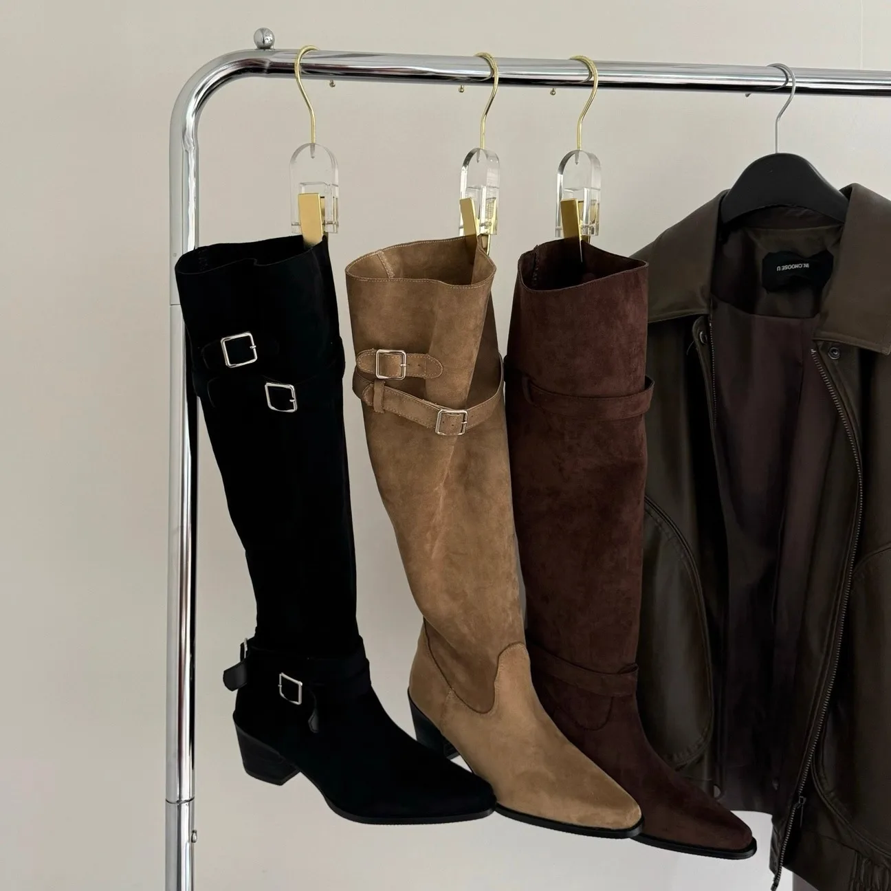 Vintage Suede Vrouwen Broekspi - Vintage Fashion Ladies recensie en prijs