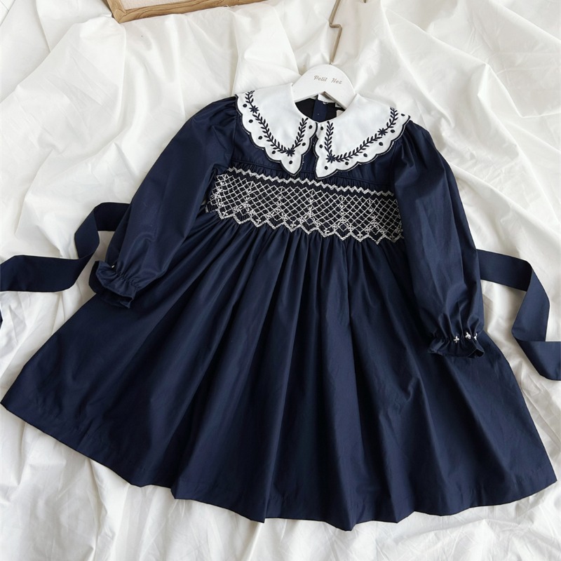 Vintage donkerblauwe handgebor - Vintage Fashion La recensie en prijs