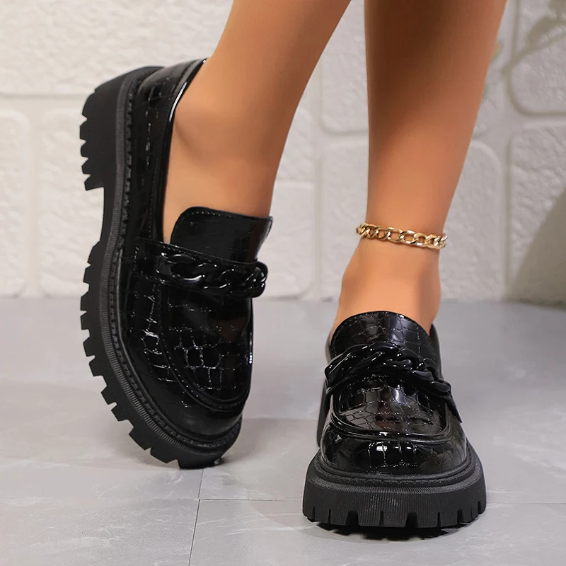 Platform Chunky Vierkante Hak  - Vintage Fashion Ladies recensie en prijs