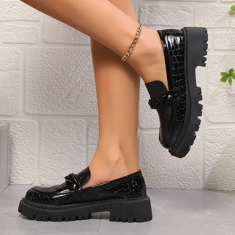 Platform Chunky Vierkante Hak  - Vintage Fashion Ladies recensie en prijs