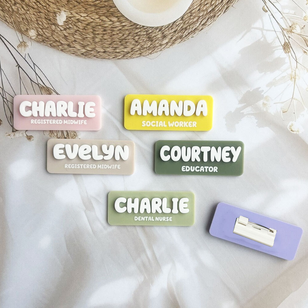Aangepaste naam broche geperso - Vintage Fashion Names recensie en prijs