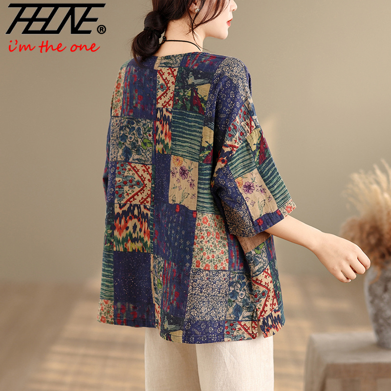 THHONE Plus Size Mode Zomer Da - Vintage Fashion Fabrics recensie en prijs