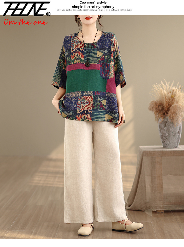 THHONE Plus Size Mode Zomer Da - Vintage Fashion Fabrics recensie en prijs