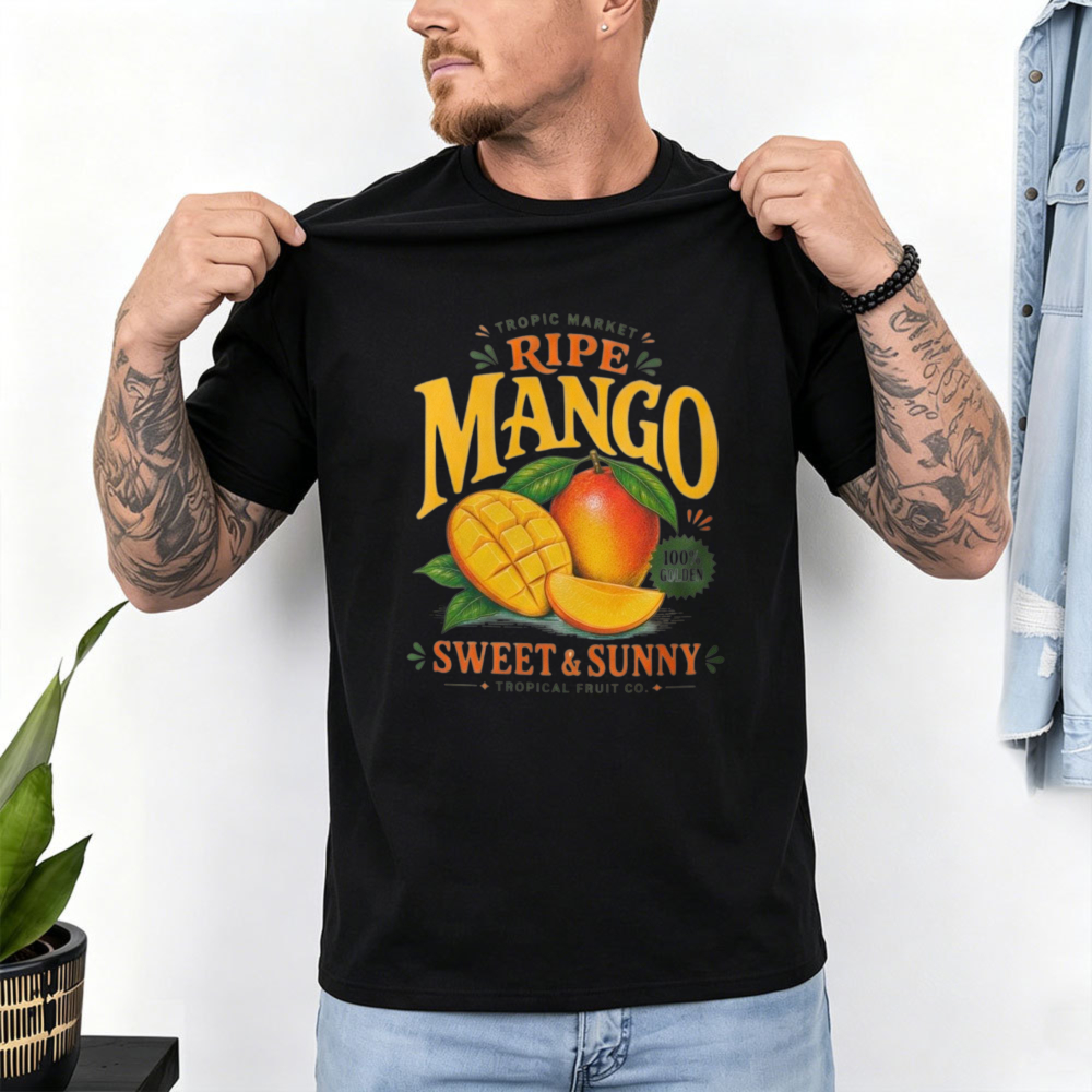 Rijpe gesneden mango tropische - Vintage Fashion Market recensie en prijs