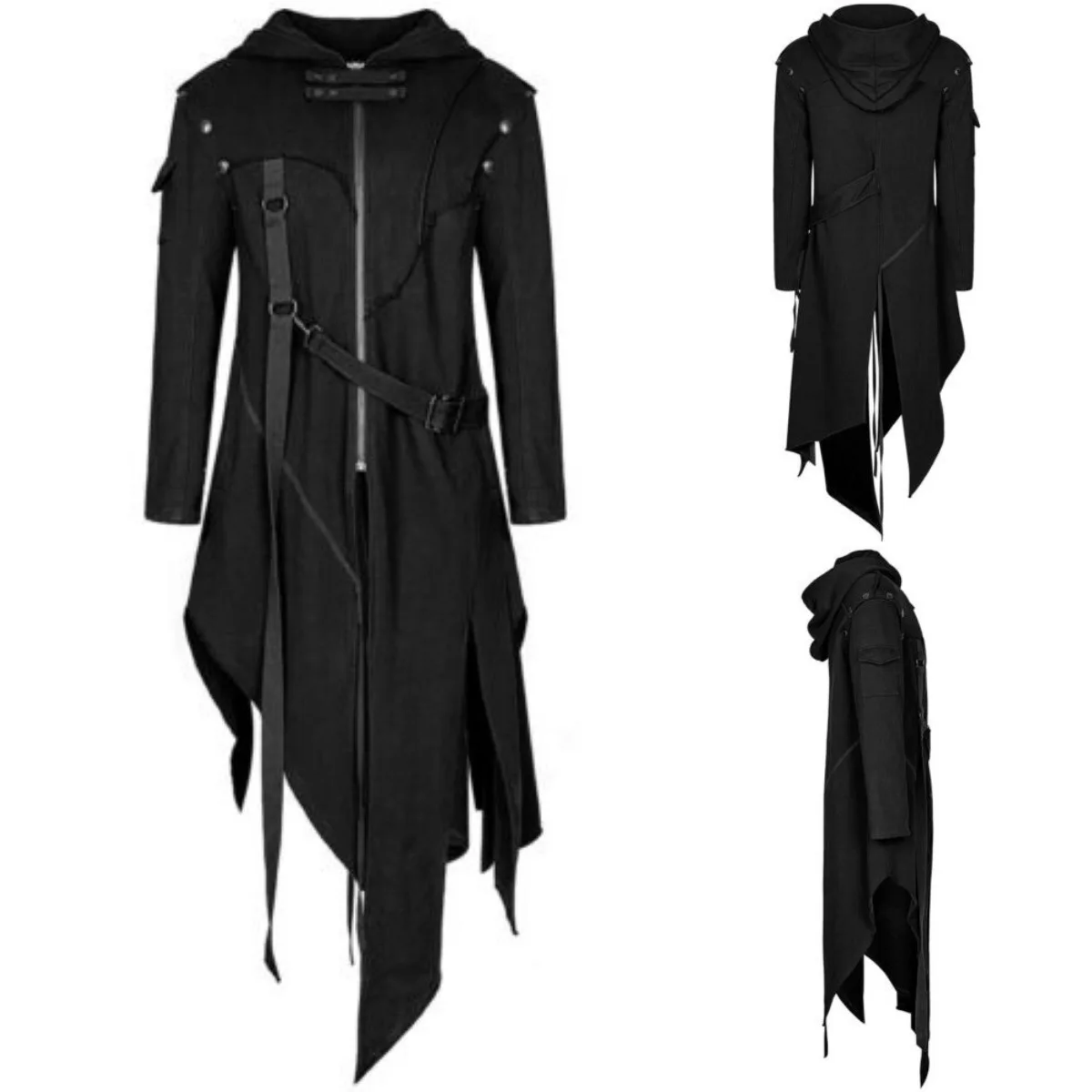 Steampunk trenchcoat, gotische - Vintage Trench Coat recensie en prijs