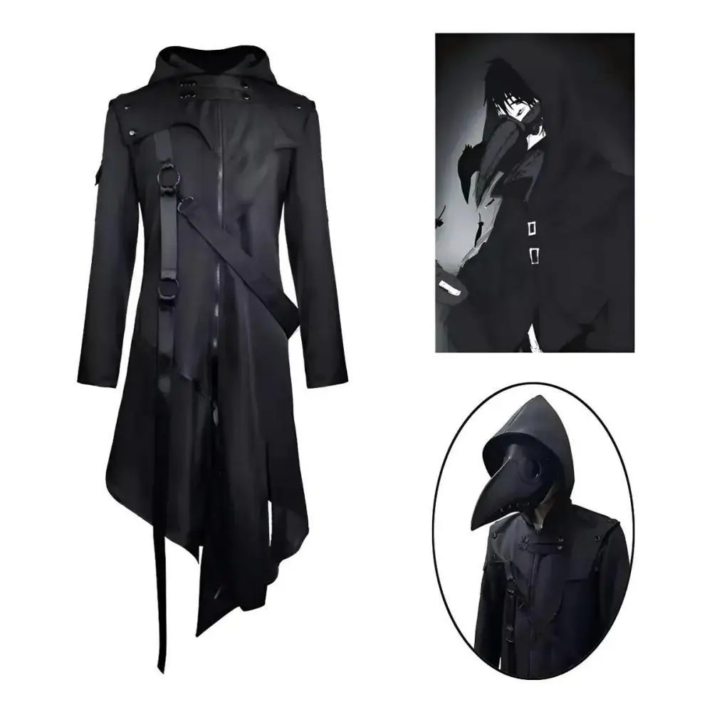 Steampunk trenchcoat, gotische - Vintage Trench Coat recensie en prijs