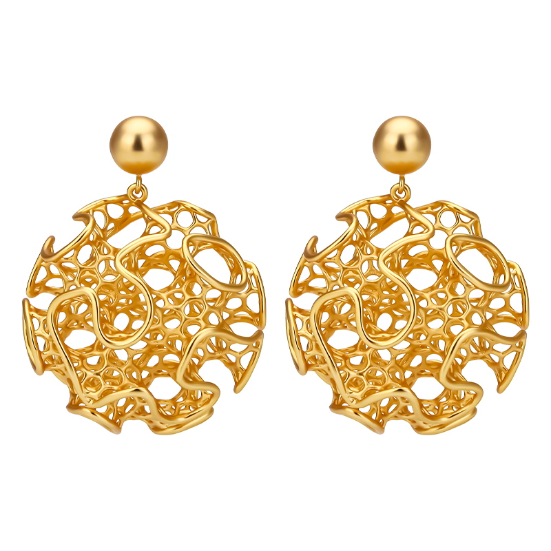 Ivog Ronde Vintage Oorbellen V - Vintage Fashion Websites recensie en prijs