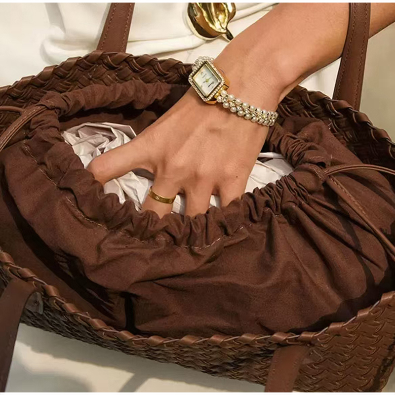 Holle geweven crossbody schoud - Vintage Fashion Market recensie en prijs