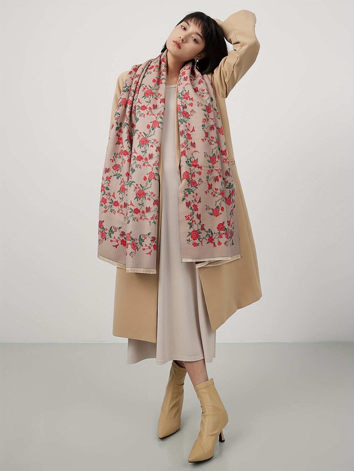 Plus size, oversized dikke sja - Vintage Trench Coat recensie en prijs