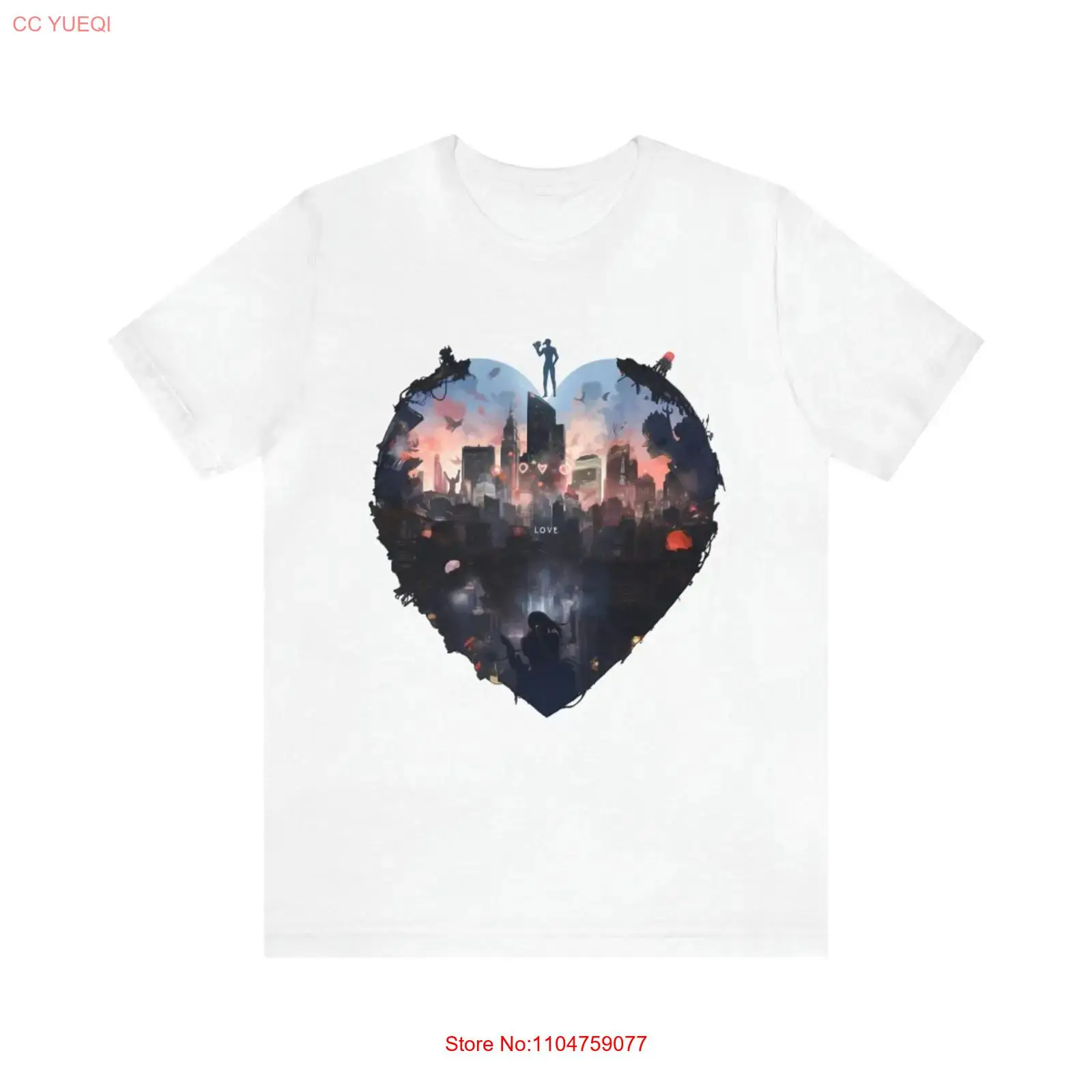 I Heart New York City Wit T-sh - Vintage Fashion York recensie en prijs