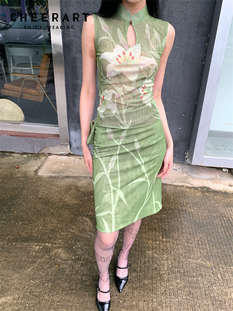Cheerart Tweedelige Set Voor V - Vintage Fashion Fabrics recensie en prijs
