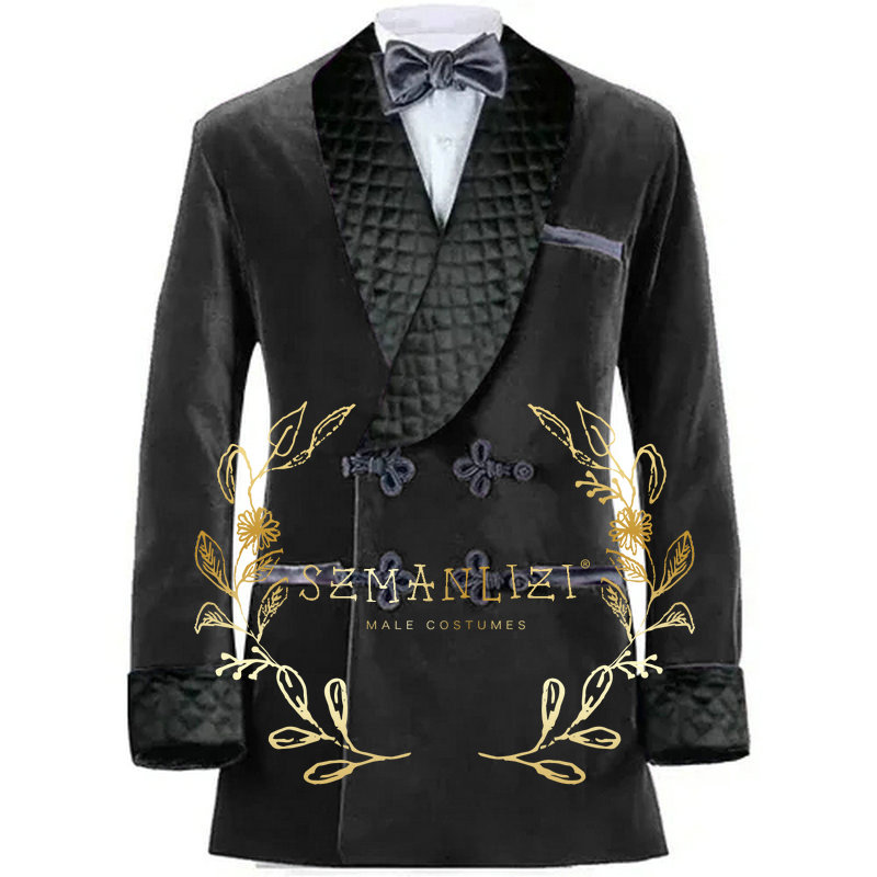 Double Breasted Paars Fluwelen - Velvet Blazer Vintage recensie en prijs