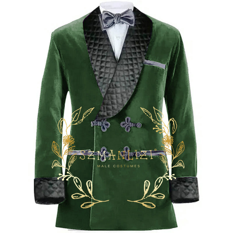 Double Breasted Paars Fluwelen - Velvet Blazer Vintage recensie en prijs
