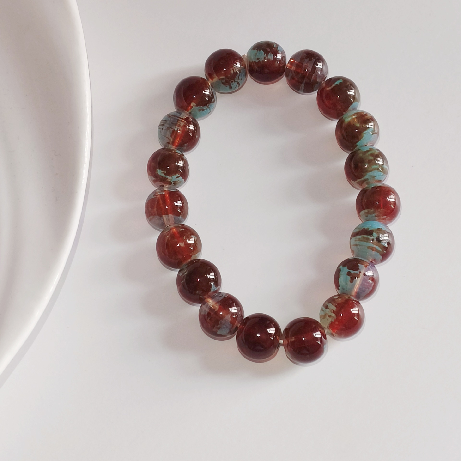 Eenvoudige ronde kralen armban - Vintage Fashion Pop Up recensie en prijs