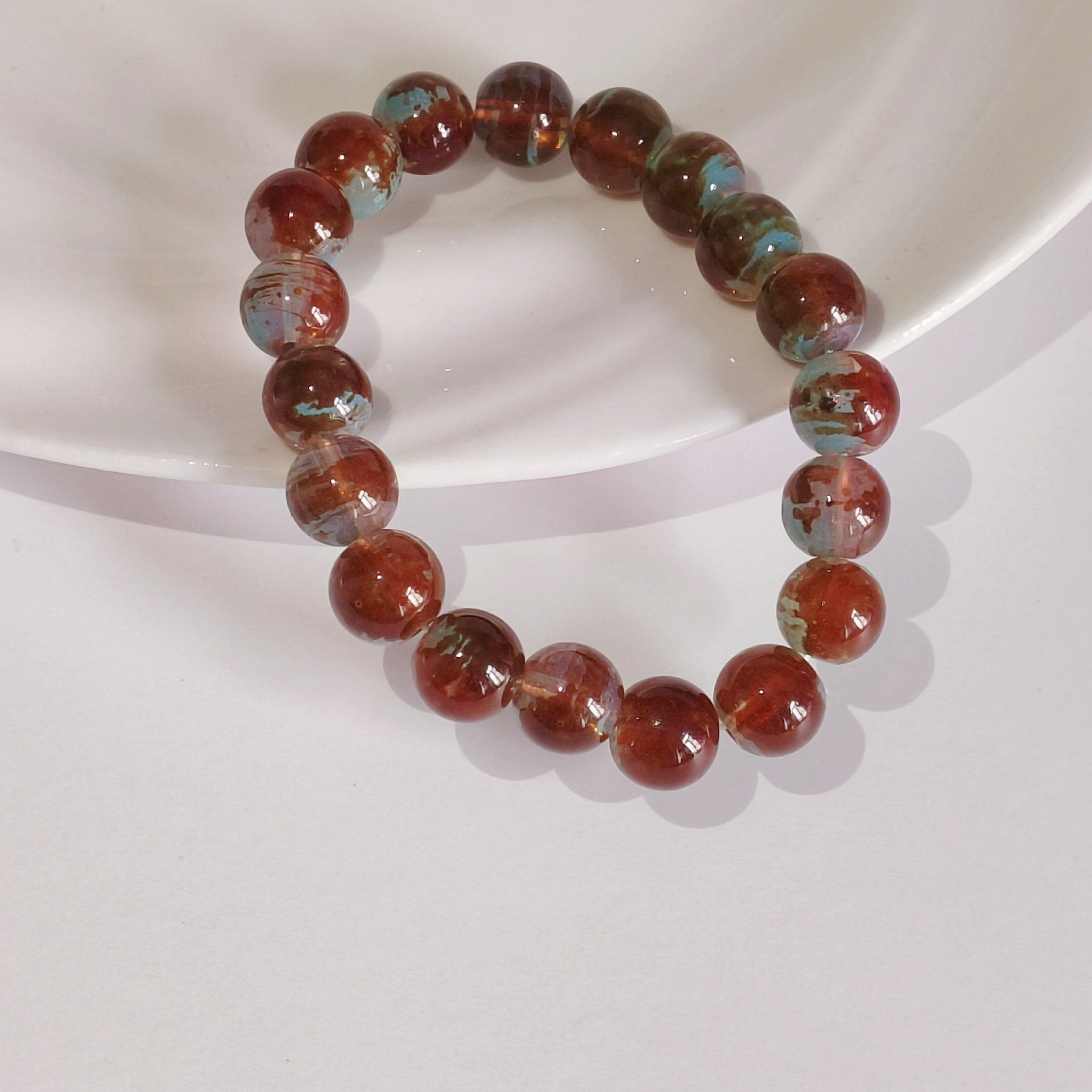 Eenvoudige ronde kralen armban - Vintage Fashion Pop Up recensie en prijs