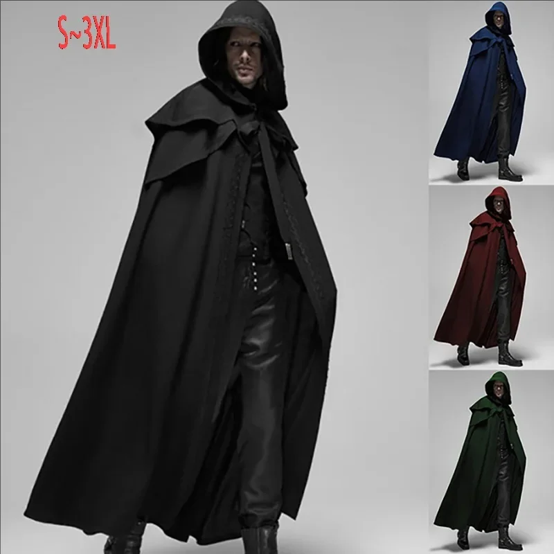 Heren Monnik Cosplay Outfit Mi - Vintage Trench Coat recensie en prijs